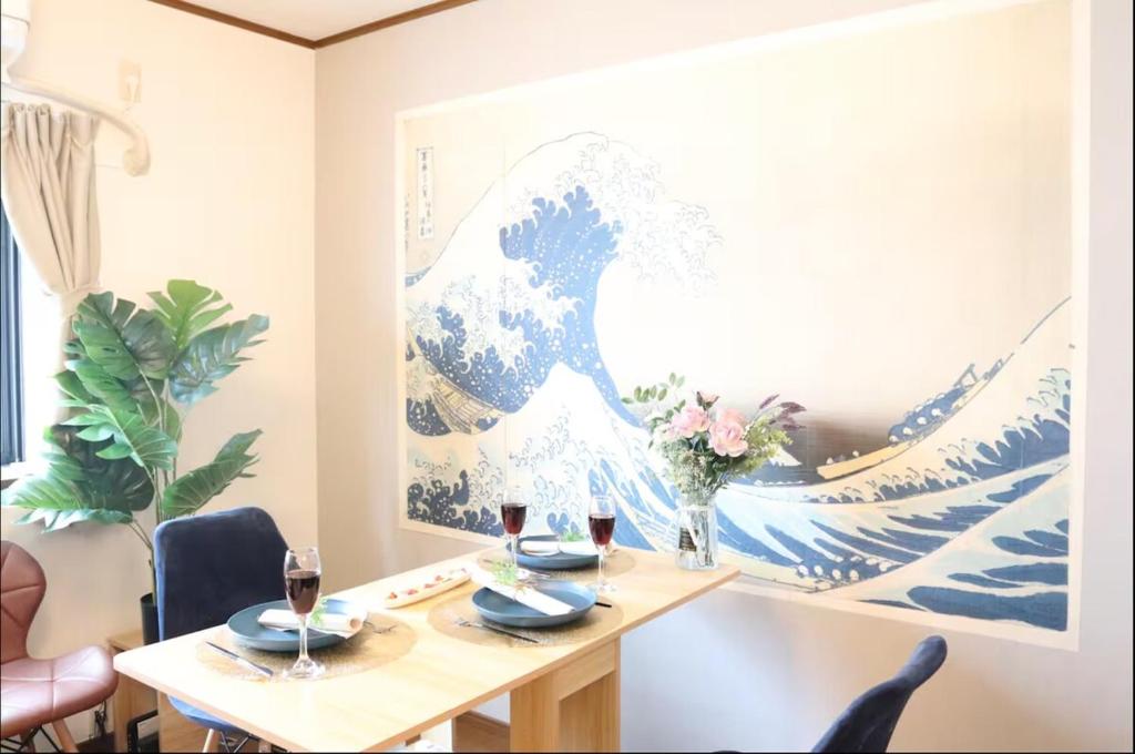 Namba 9 Min KIX Direct USJ Entire 3BR House