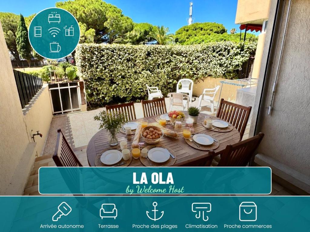 La Ola, 6pers, Terrasse