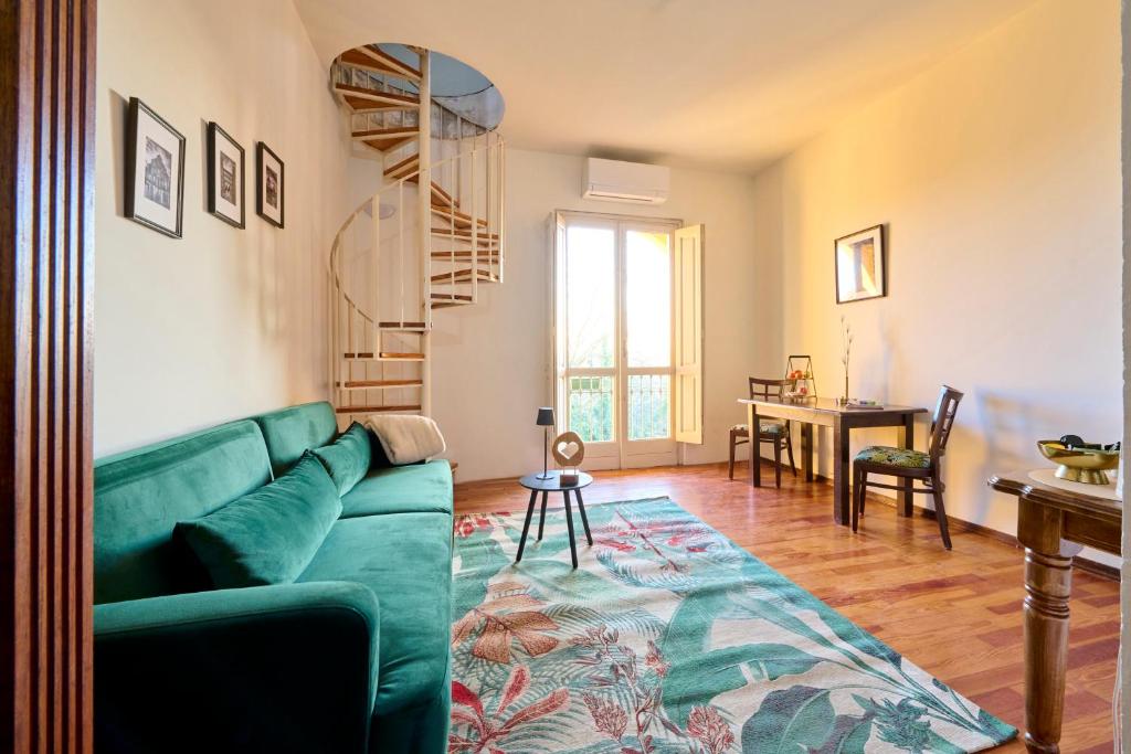 Et opholdsområde på Villa Roccollina
