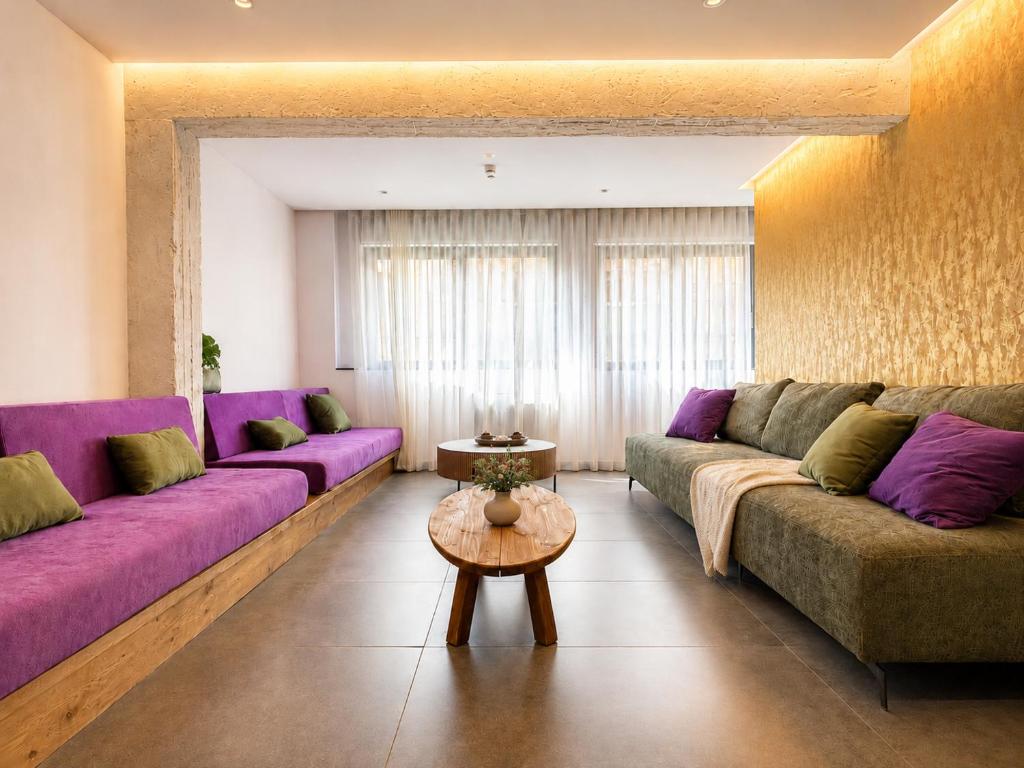 Gold & Concrete Acropolis Residence