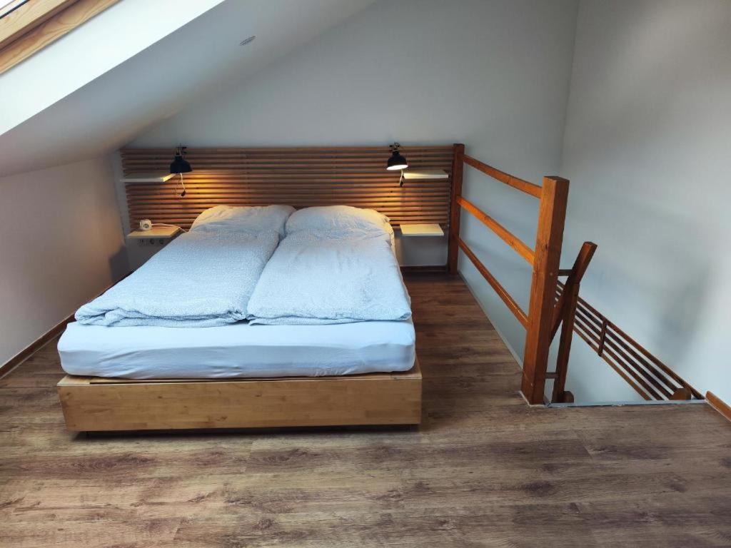 Krevet ili kreveti u jedinici u okviru objekta Eitorf Duplex