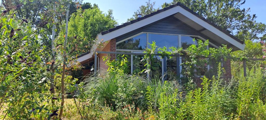 a house in the middle of a garden at Suzie's Cottage in Aalten