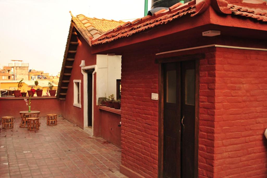 Budova, kde se bed and breakfast nachází