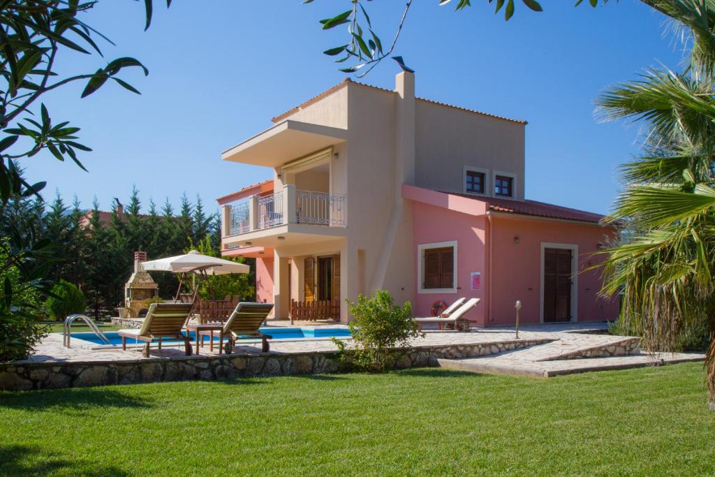 Zahrada ubytování Penelope Villas