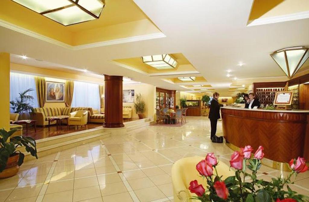 Vstupní hala nebo recepce v ubytování Hotel Parco Delle Rose