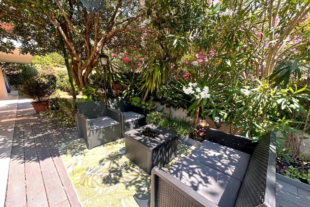 Cannes - Havre de paix avec jardin