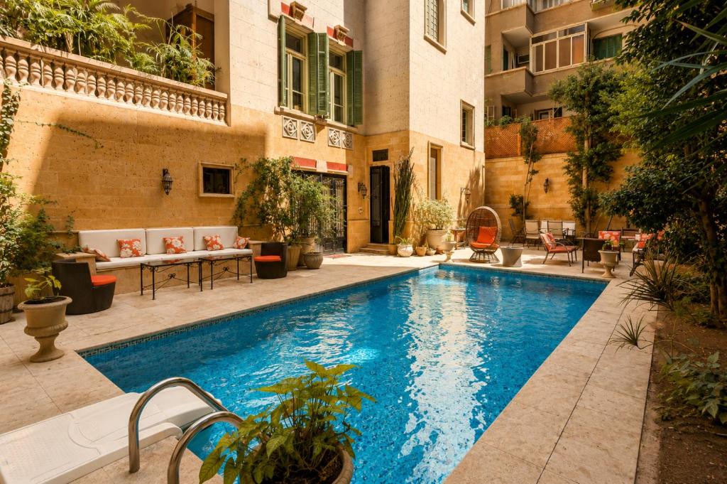 Swimmingpoolen hos eller tæt på Villa Layla Hostel