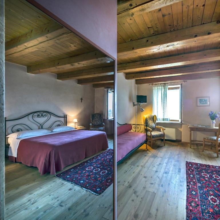 Postel nebo postele na pokoji v ubytování Costa degli Ulivi
