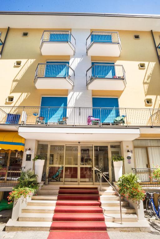 Balkón nebo terasa v ubytování Hotel Antille e Azzorre