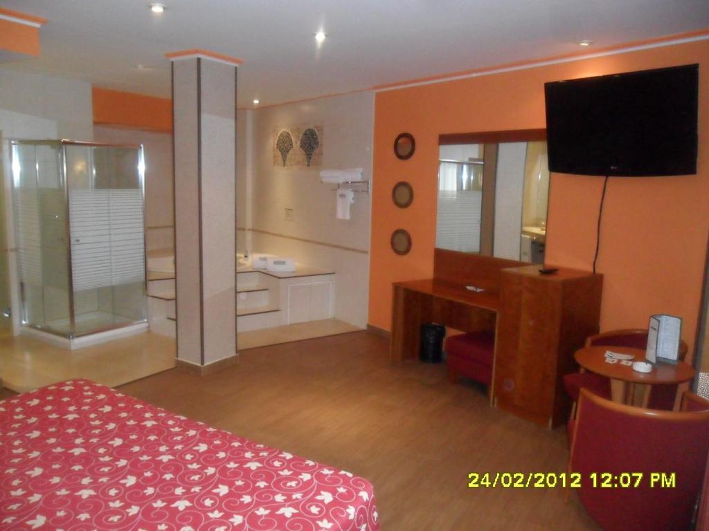 Kúpeľňa v ubytovaní Motel Emporio