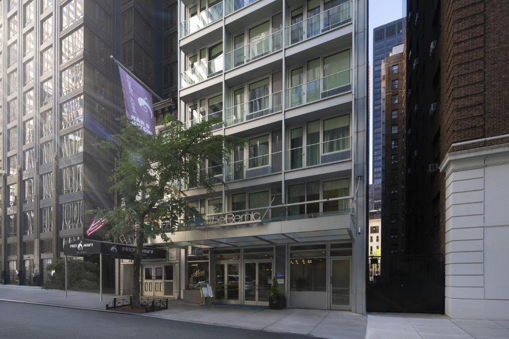 a tall building on a city street at The Bernic Hotel New York City,Tapestry Collection by Hilton in New York