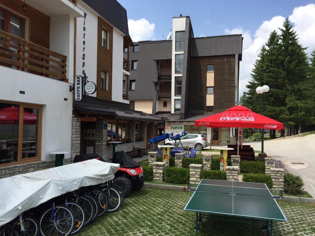 Budova, kde se apartmán nachází