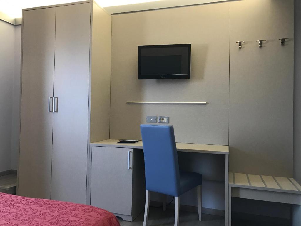 TV a/nebo společenská místnost v ubytování Hotel Elisabeth Due