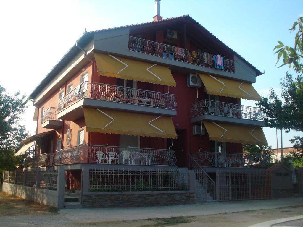 Budova, kde se apartmán nachází