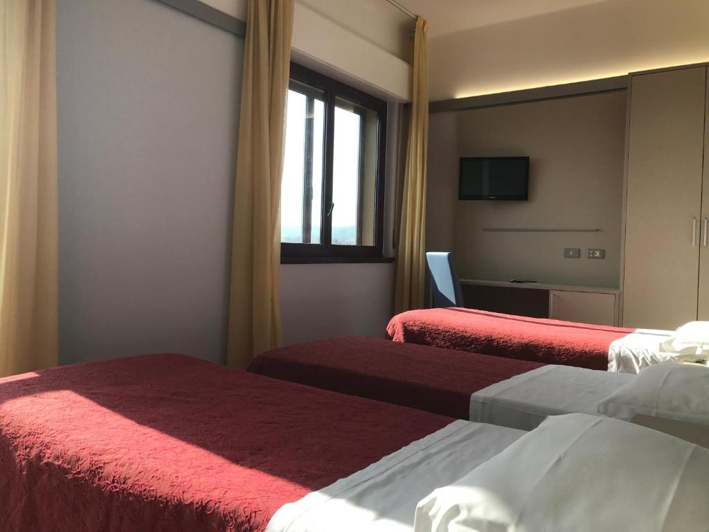 Postel nebo postele na pokoji v ubytování Hotel Elisabeth Due