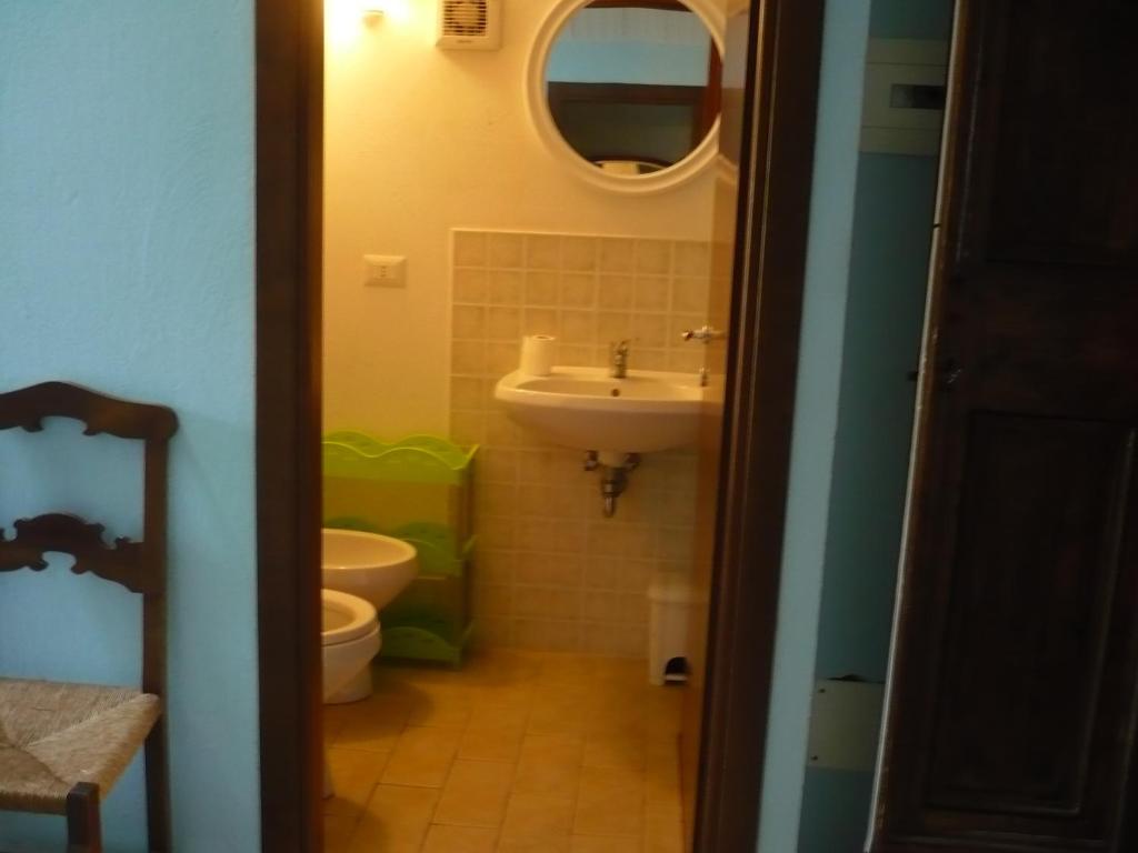 Kúpeľňa v ubytovaní Agriturismo Biologico la Casa degli Gnomi