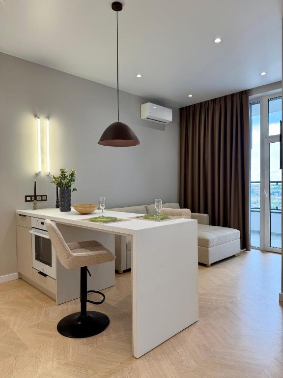 Luxury Apartment in Sourenge Residence City Center Coffee Machine
