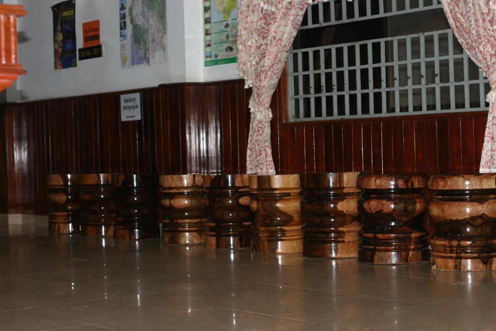 Posezení v ubytování Angkor Ruby Guesthouse