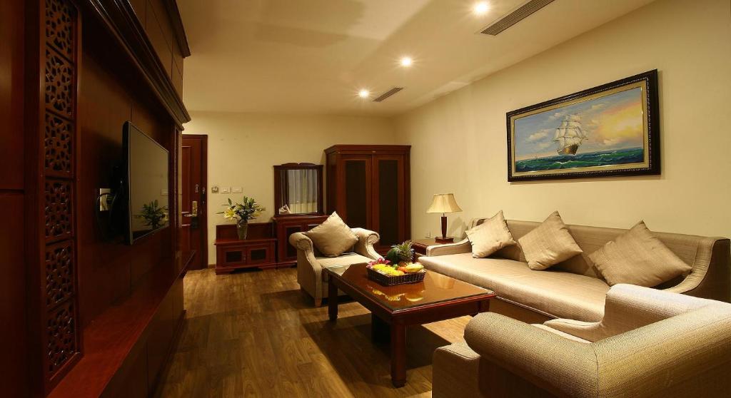 Posezení v ubytování Western Hanoi Hotel