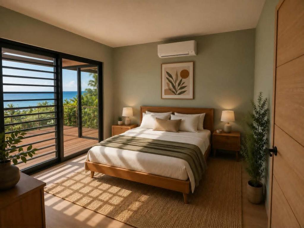 Villa Vai Ora - 3 chambres, piscine et vue lagon - photo 2 - Moorea, Polynésie