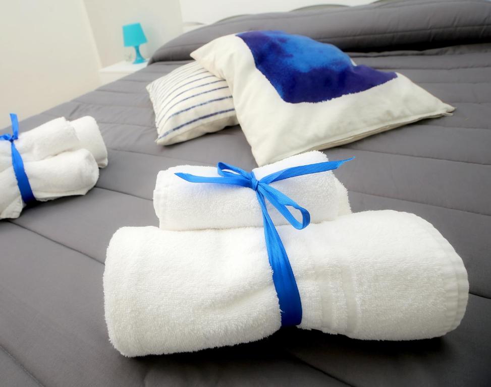 Posteľ alebo postele v izbe v ubytovaní B&B Salernoway