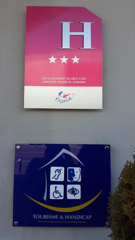 Certifikát, hodnocení, plakát nebo jiný dokument vystavený v ubytování ibis Styles Montbéliard