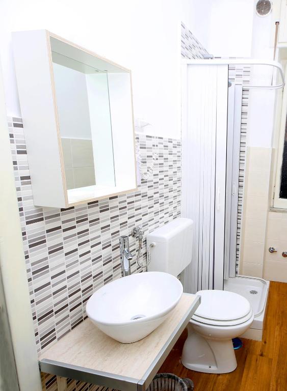 Kúpeľňa v ubytovaní B&B Salernoway