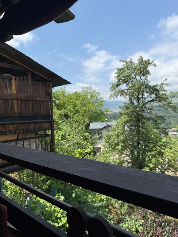 a view from the balcony of a house at Sant House Dilijan in Dilijan