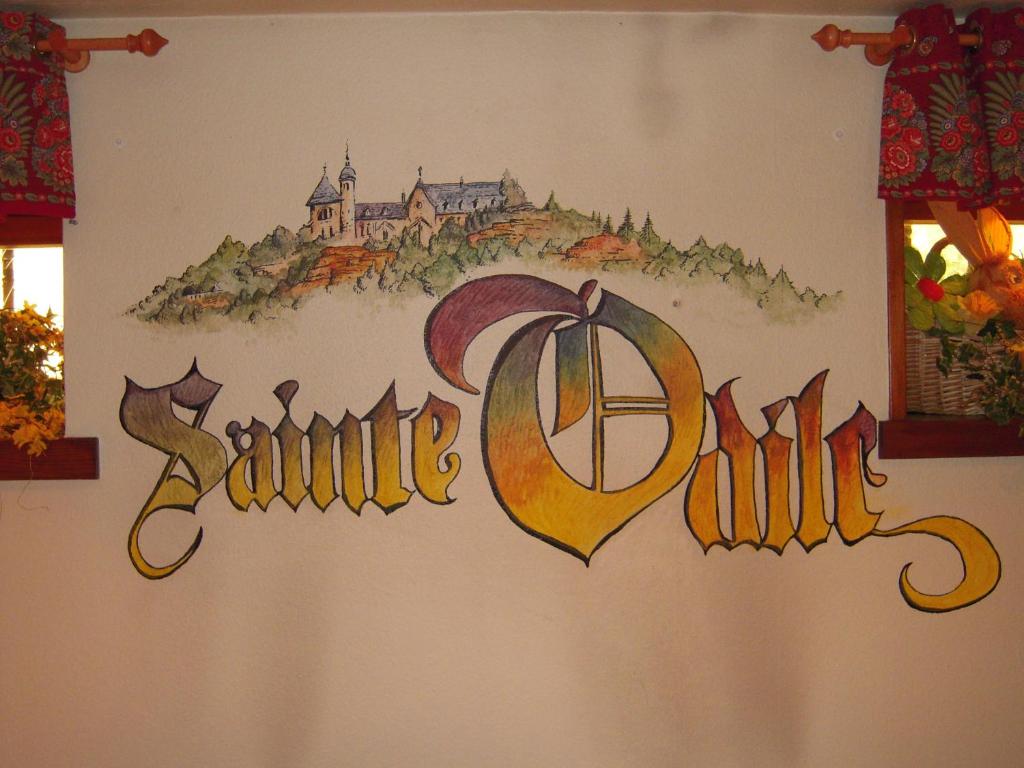 Certifikát, hodnocení, plakát nebo jiný dokument vystavený v ubytování Hôtel Sainte Odile