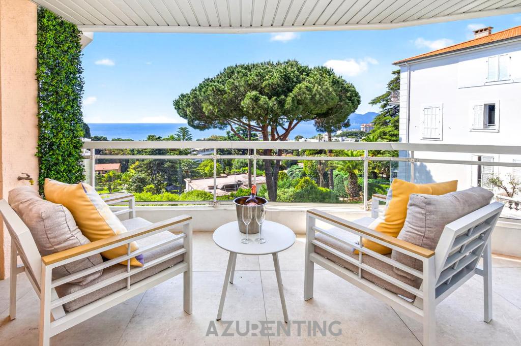 Azurenting - T3 Jean de Noailles - Vue Mer - Clim - Parking
