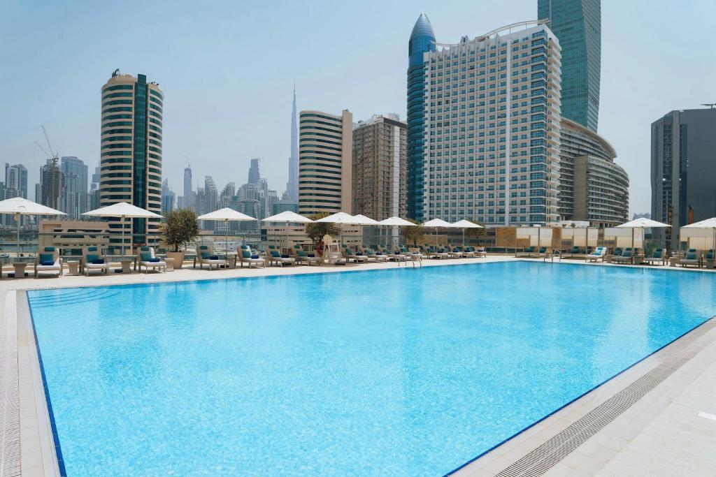 The First Collection Business Bay Dubai swimming pool