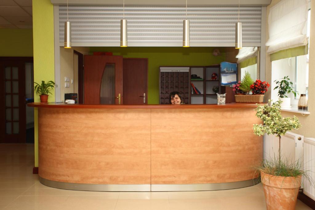Vstupní hala nebo recepce v ubytování Gryf Resort Międzywodzie