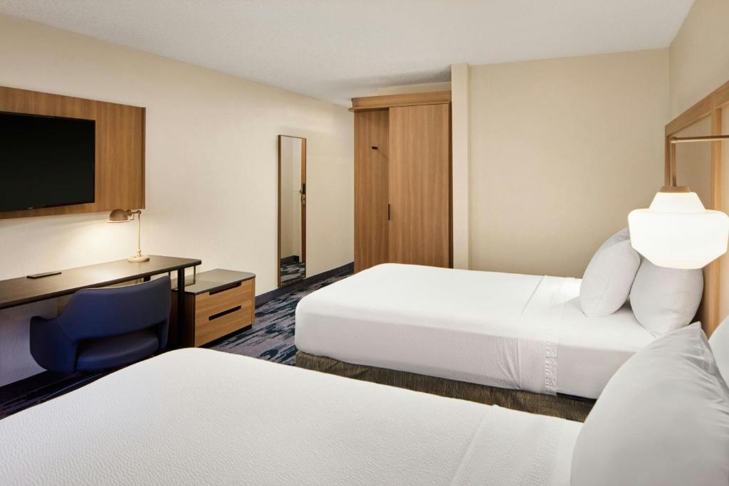 Fairfield Inn & Suites Cleveland Avon - Chambre Double Avec 2 Lits Doubles