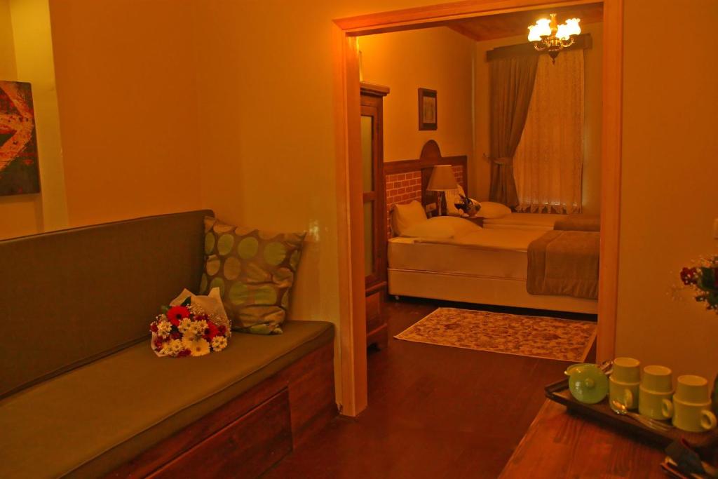 Postel nebo postele na pokoji v ubytování Divas Hotel
