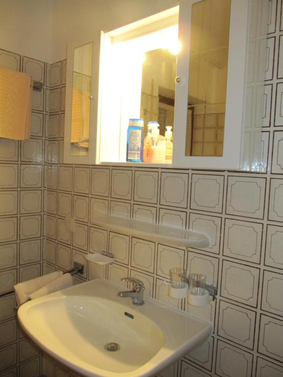 Koupelna v ubytování Erlebnislandgasthof Hotel Neiderhell