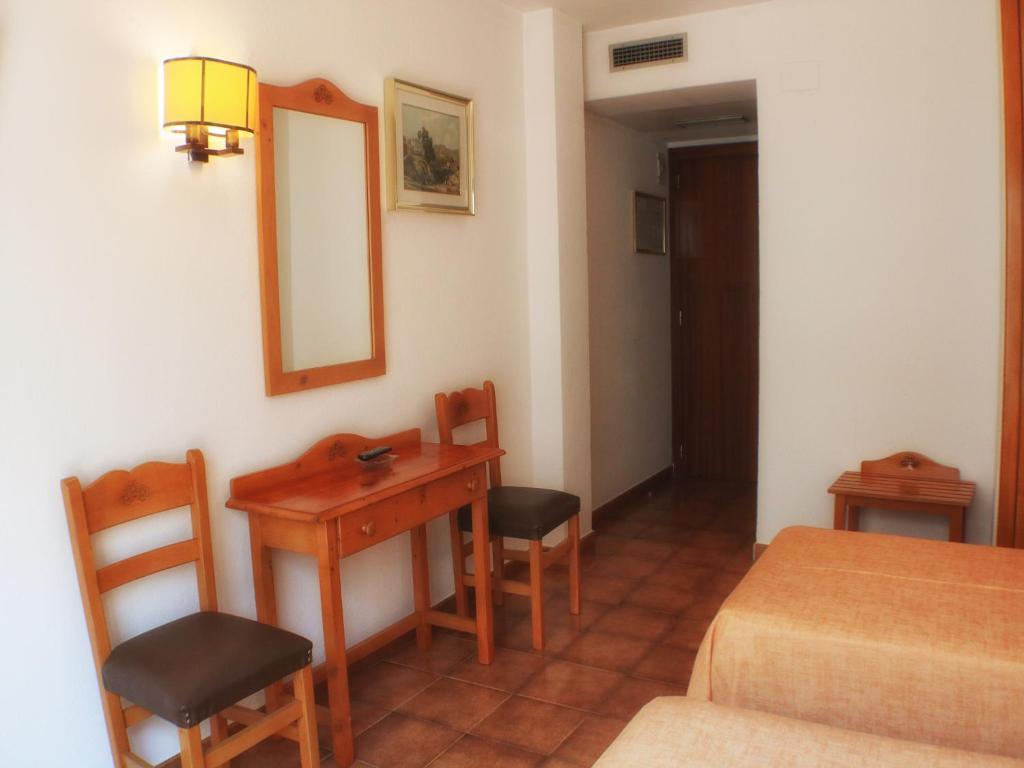 Postel nebo postele na pokoji v ubytování Hotel Parc