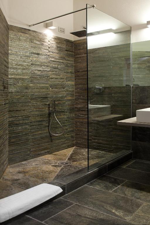 Koupelna v ubytování Hotel Di Varese