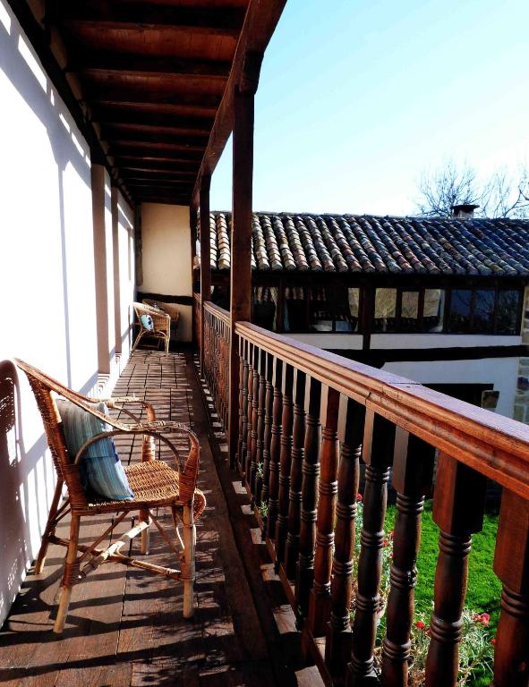 Balkón nebo terasa v ubytování Posada El Prado Mayor