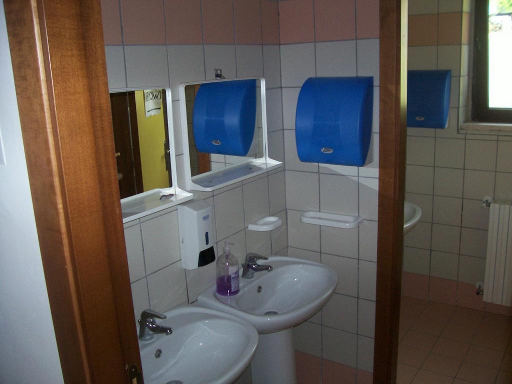 Koupelna v ubytování Ostello Del Volo