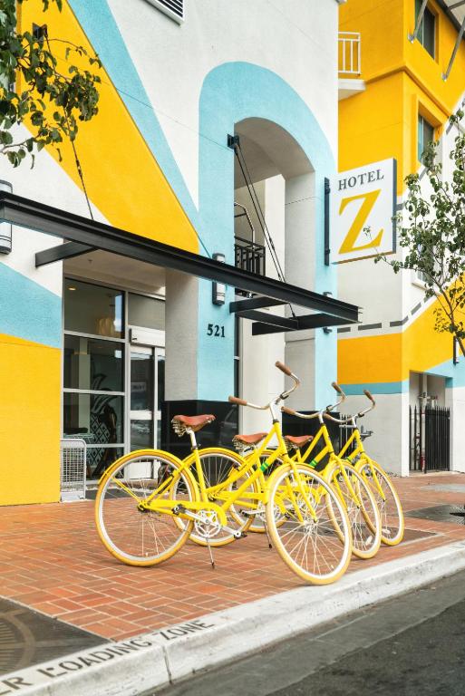 Jízda na kole v ubytování Staypineapple, Hotel Z, Gaslamp San Diego nebo okolí