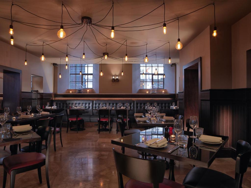 Restaurace v ubytování Malmaison Hotel Leeds