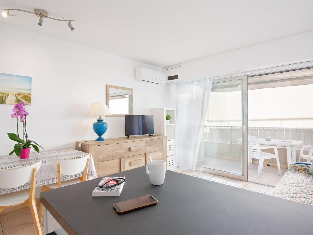 Studio 3 pers - Climatisé, Balcon, Plage 50m, Centre-Ville