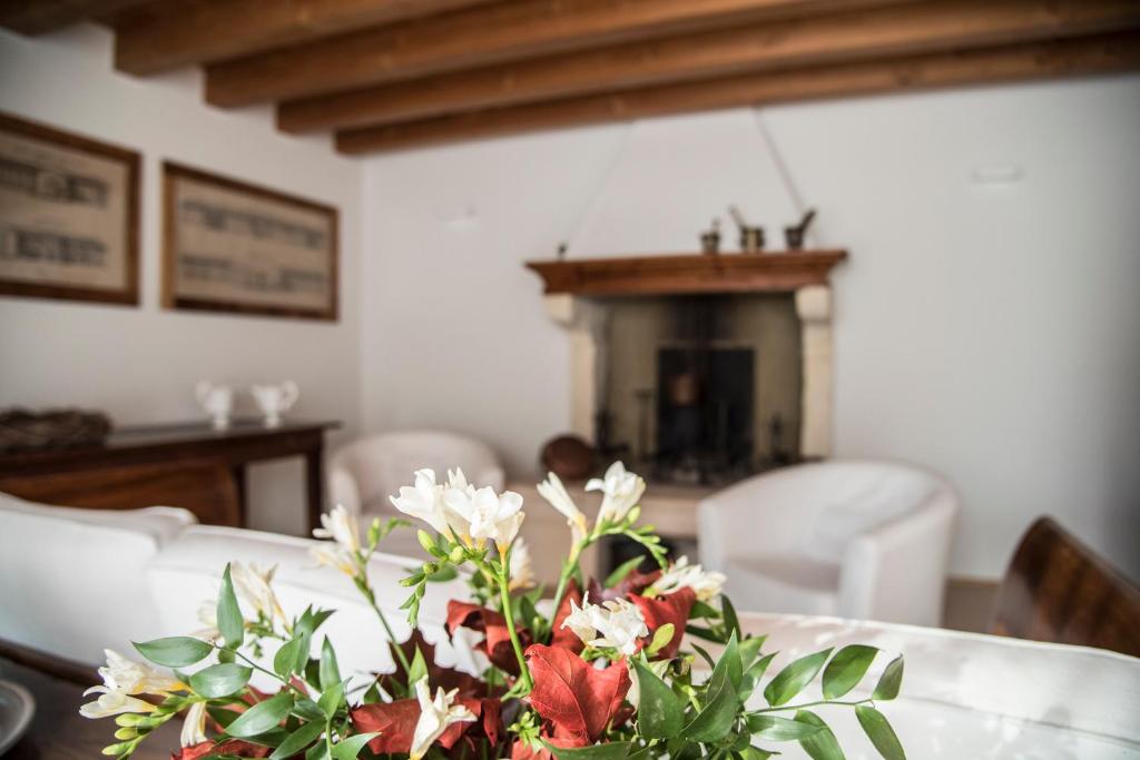 Posezení v ubytování Agriturismo Corte Ruffoni