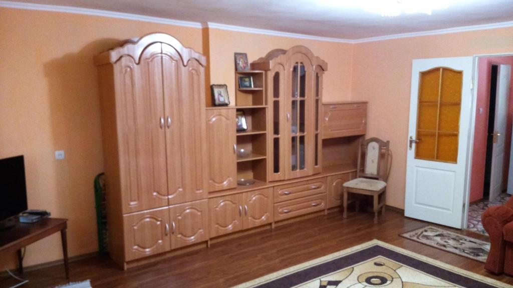 Knihovna v apartmánu