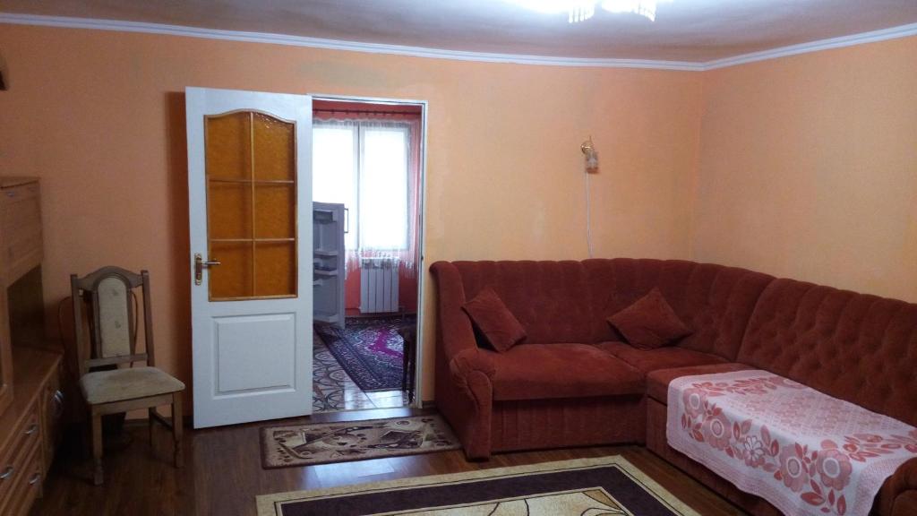 Posezení v ubytování Cottage 5