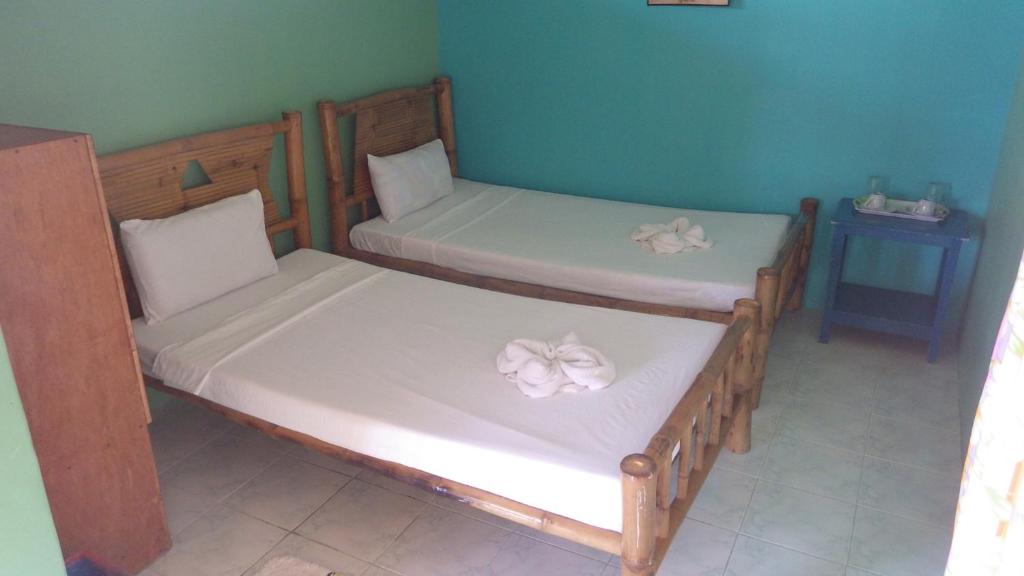 Postel nebo postele na pokoji v ubytování Sf Cantina