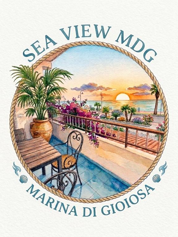 a picture of a sign that reads sea view mole marina del goodwill at Sea View MdG in Marina di Gioiosa Ionica