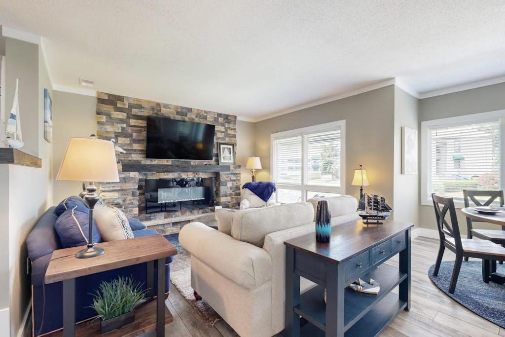 a living room with a couch and a table at Anchorage 7473 in Hilton Head Island