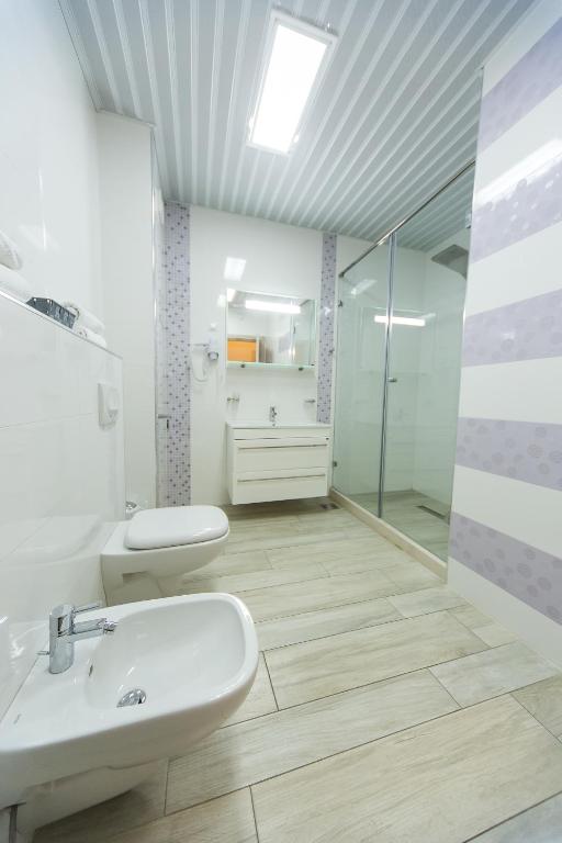 Koupelna v ubytování Apart Hotel Sea Fort