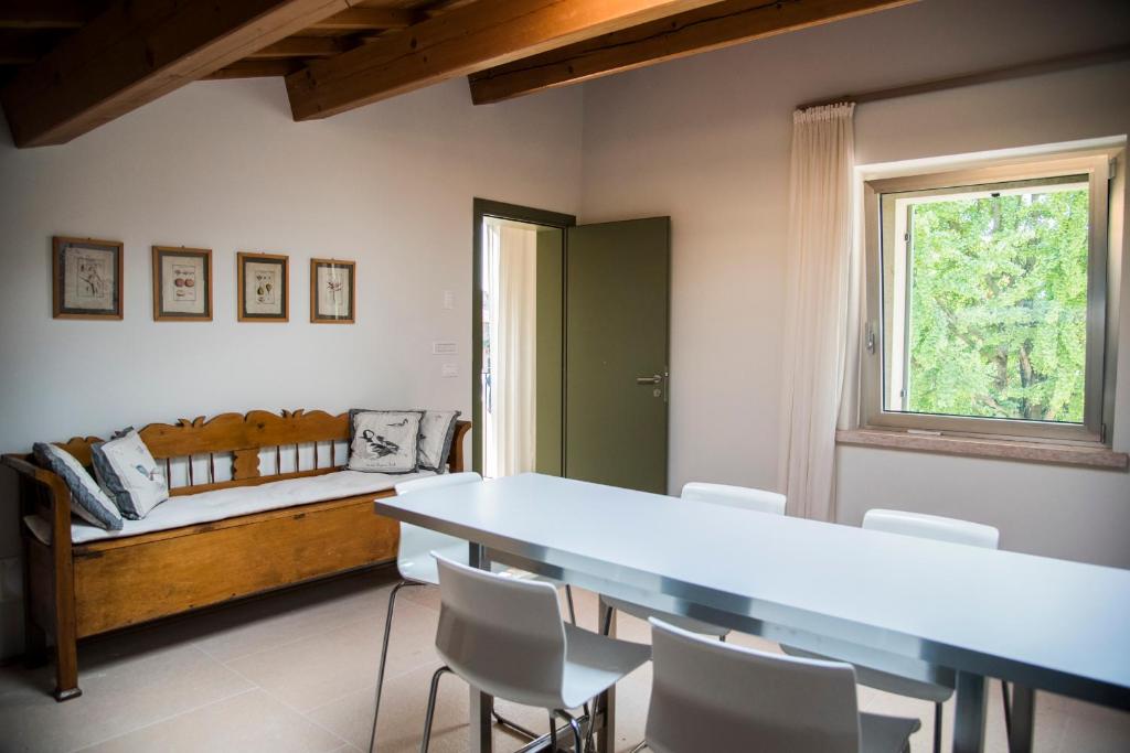 Posezení v ubytování Agriturismo Corte Ruffoni